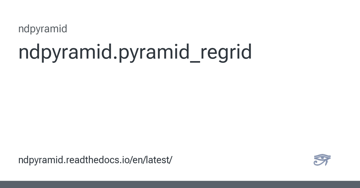 ndpyramid.pyramid_regrid